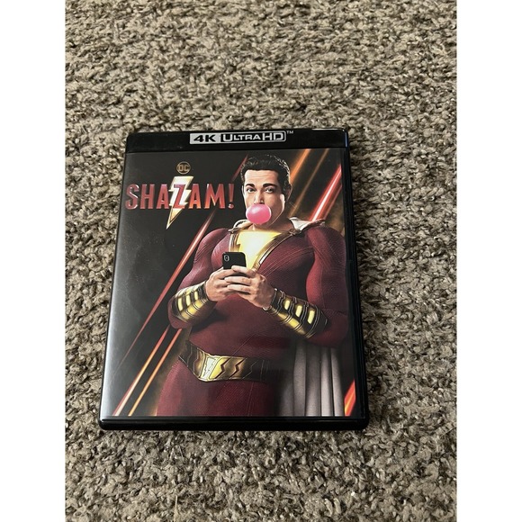 Other - Shazam! 4K Ultra HD Blu-ray 2-Disc Set DC Universe Zachary Levi 2019 Movie